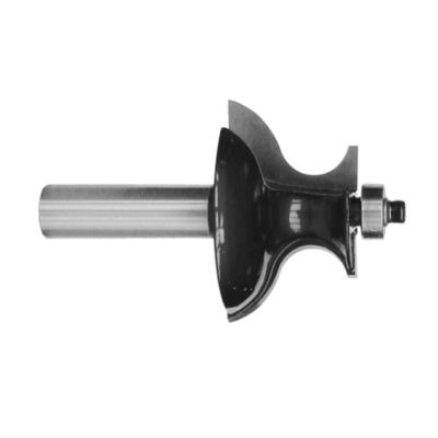 1/2" Shank Table Edge Router Bit With Return To Round Over Bottom