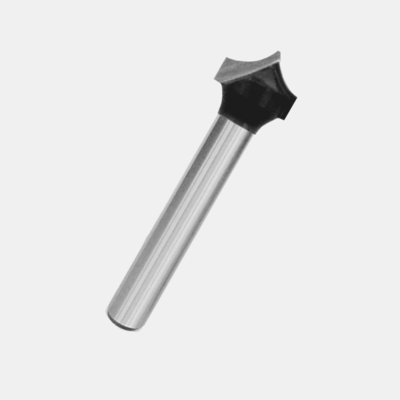 Plunge Beading Bits With Fine Point to produce beading on surface with fine point