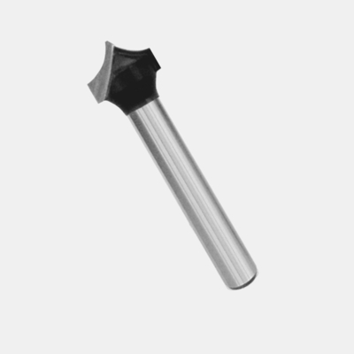 Plunge Beading Bits With Fine Point to produce beading on surface with fine point
