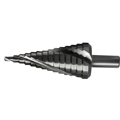 3 Flute HSS Step Drill Bit High Speed Steel Step Bit M2 M2Al Three Spiral Flute