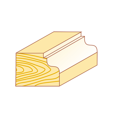 Betop Tools Ogee Fillet Profile Router Bit For Ogee Pattern