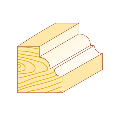 Traditional Table Edge Router Bits 55.6mm To 70mm Overall Length