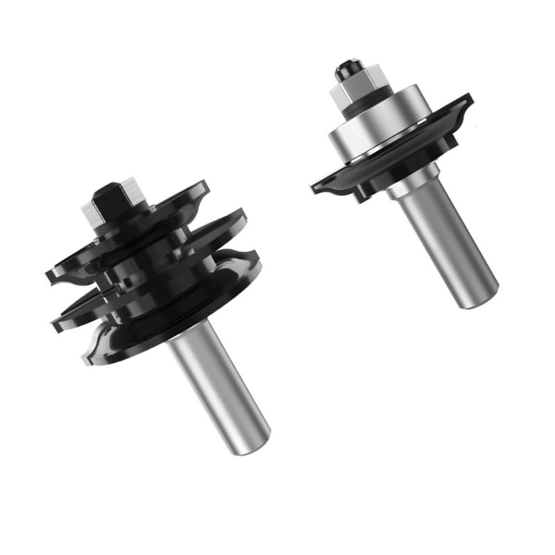 Dia 11/4 Ogee Rail And Stile Router Bits For Doors With Glass