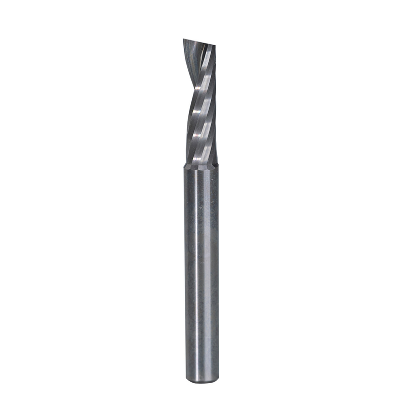 Single Flute Upcut Spiral O Flute Bits For Cutting Soft And Hard Plastic