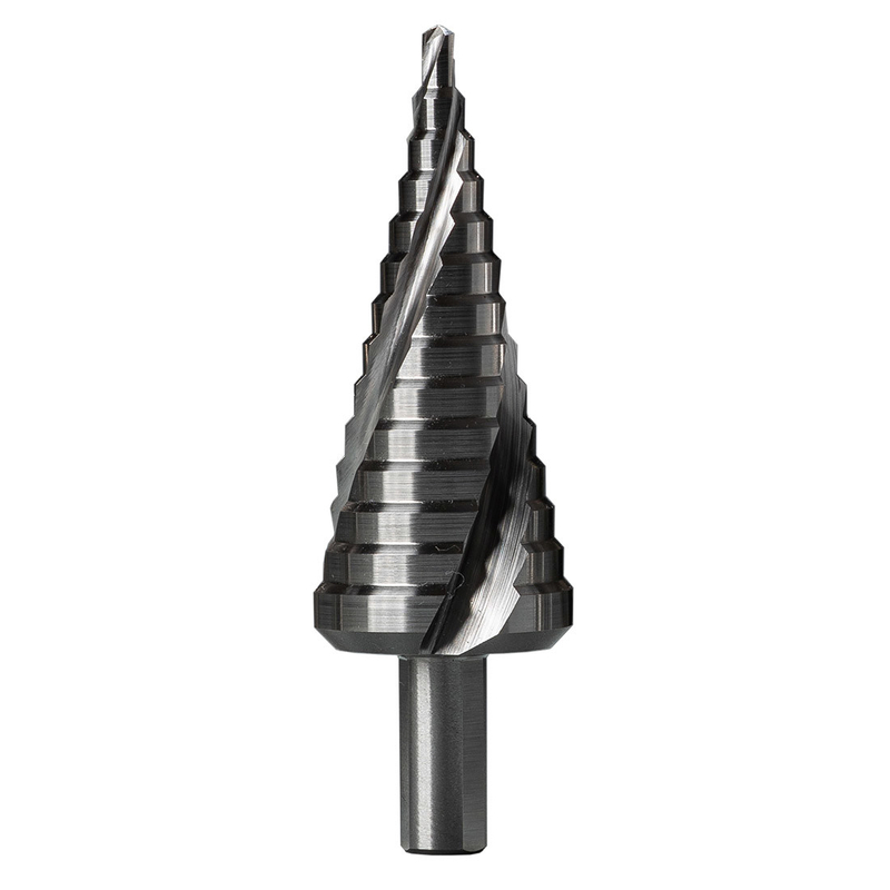 3 Flute HSS Step Drill Bit High Speed Steel Step Bit M2 M2Al Three Spiral Flute